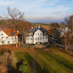 Hotel Schloss Kamnitz Drohnenaufnahme